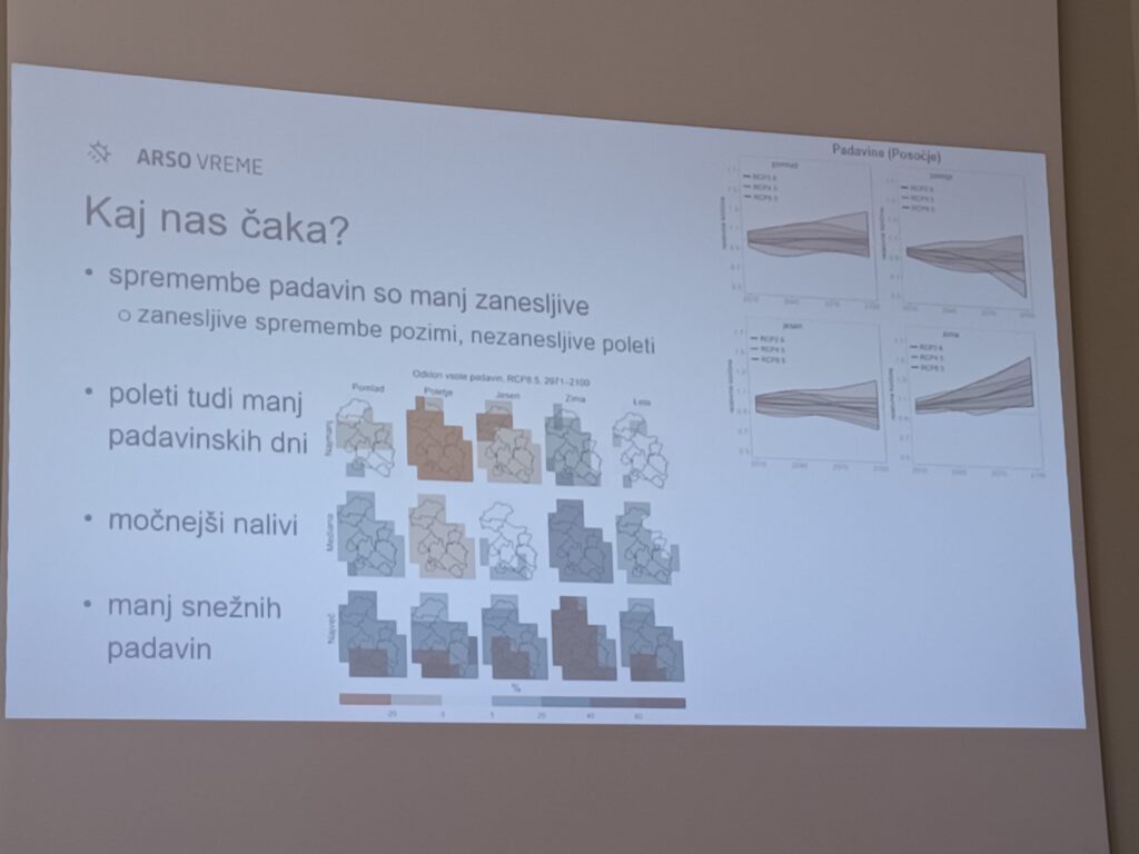 Sodelovanje na strokovni delavnici o prilagajanju na podnebne spremembe
