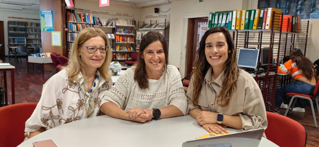 Profesorici slovenskega jezika na sledenju na delovnem mestu na Portugalskem