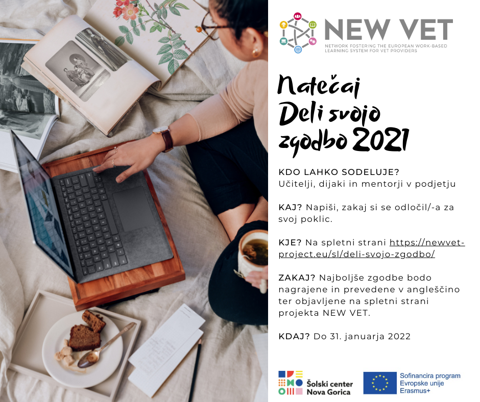 Natečaj Deli svojo zgodbo 2021